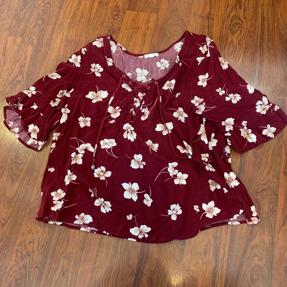 Ardene floral blouse